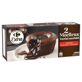 Moelleux au chocolat noir (2x90g)