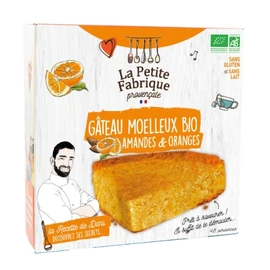 Gâteaux aux amandes & à l'orange Bio (225g)