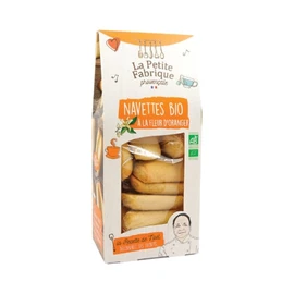 Biscuits navettes à l'eau de fleur d'oranger Bio (210g)