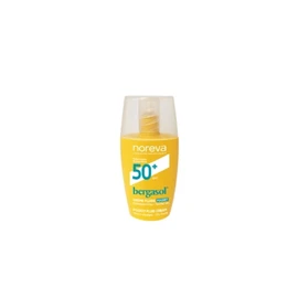Crème solaire Visage Peau Sensible Haute Protection Spf 50+ Invisible et Résistante à l'Eau Bergasol (30ml)