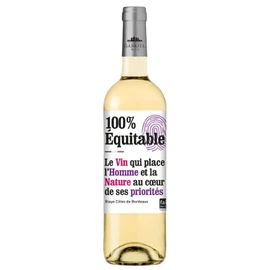 Vin Blanc AOC Blaye Côtes de Bordeaux Bio (75cl)