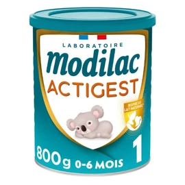 Lait bébé en poudre 1er âge Dès La Naissance Actigest (800g)
