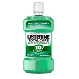 Bain de Bouche Dents Et Gencives Fraîcheur Menthe 10en1 (500ml)