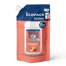 Recharge Crème de Douche Extra Douce Pêche Blanche Bio & Nectarine Bio (500ml)