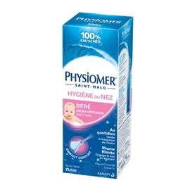 Spray Nasal Nourrisson Dès 0 Mois Décongestionne et Lave Microdiffusion (115ml)