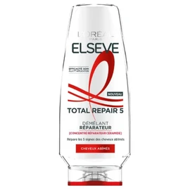 Après-shampoing Démêlant Réparateur Cheveux Abîmés Concentré Réparateur Céramide Elseve (250ml)