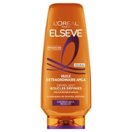 Après-shampoing Démêlant Boucles Définies Cheveux secs Huile Extraordinaire Amla Elseve (200ml)