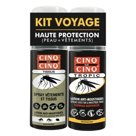 Anti-moustiques Lotion Haute Protection Peau et Vêtements Efficacité 8h (x2)
