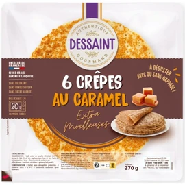 Crêpes Caramel Extra Moelleuses (x6)