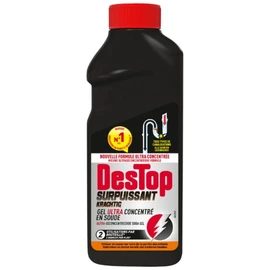 Gel Déboucheur Surpuissant  Concentré en Soude (500ml)