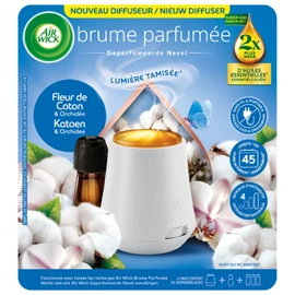 Diffuseur Désodorisant Huiles Essentielles Brume Parfumée Fleur de Coton et Orchidée (20ml)