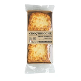 Croque Brioché Jambon Supérieur Emmental (290g)