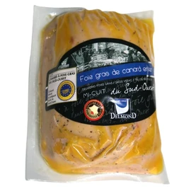 Bloc de foie gras de canard du Sud-Ouest IGP (250g)