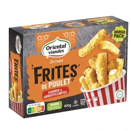 Frites de Poulet Halal (400g)