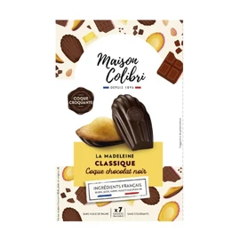 Madeleine Classique Coque Chocolat Noir (182g)