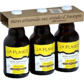 Bière Blonde La Planèze 5,5% (3x33cl)