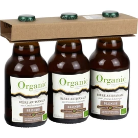 Bière Blonde Organic Bio 5% (3x33cl)