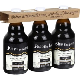 Bière Brune Noire De Lave 6,6% (3x33cl)