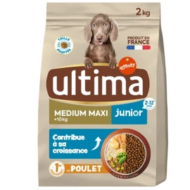Croquettes pour chien medium junior maxi (2kg)