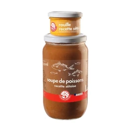 Soupe velouté poissons, tomates, vin blanc (780g)