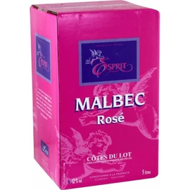 Vin rosé vin de pays des Côtes du Lot (5l)