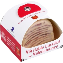 Foie gras à la langue de bœuf véritable Lucullus de valenciennes (250g)