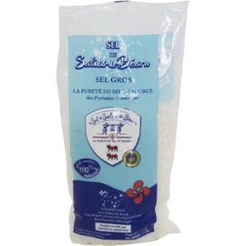 Gros sel de source des Pyrénées Atlantiques (500g)