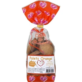 Biscuits palets orange (220g)