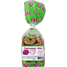 Biscuits couronnes anis (240g)