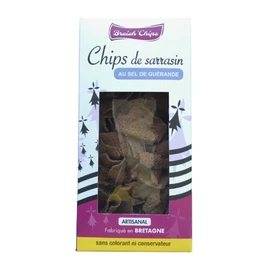 Chips sarrasin de sarrasin au sel de Guérande (90g)