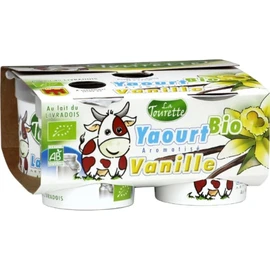 Yaourts bio vanille (4x125g)