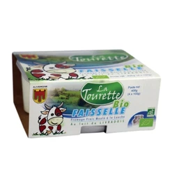 Fromages frais bio faisselle (4x100g)
