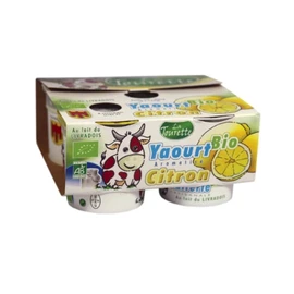 Yaourts citron Bio (4x125g)