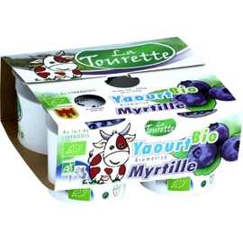 Yaourts bio myrtille (4x125g)