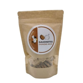 Biscuits apéritifs  sablés oignons & noix (120g)
