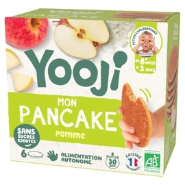 Pancakes pour Bébé Pomme Bio de 8 à 36 Mois