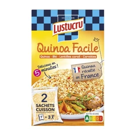 Quinoa Facile Blé Lentilles Corail et Carottes (300g)