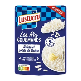 Riz Nature et Pointe de Beurre (220g)