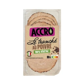 Tranché au Poivre 100% Végétal Frais (90g)