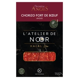 Chorizo Fort de Bœuf Angus Halal (70g)