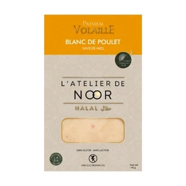 Blanc de Poulet Saveur Miel Halal (140g)