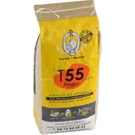 Farine de blé pâtissière T55 (1kg)