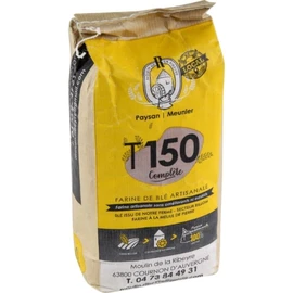 Farine de blé complète T150 (1kg)
