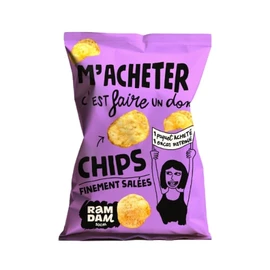 Chips Croustillantes Finement Salées (125g)