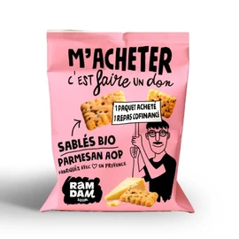 Sablés Bio Parmesan AOP (100g)