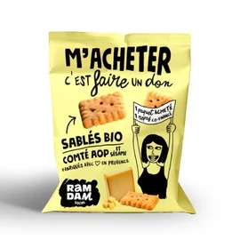 Sablés Bio au Comté AOP et Sésame (100g)