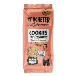 Cookies chocolat noisette (184g)