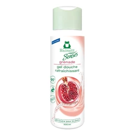 Gel douche Rafraîchissant PH Neutre Grenade Sans Microplastique Sans SLES Sans Paraben (300ml)