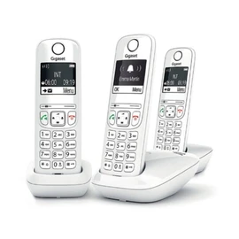 Téléphone sans fil Trio AS690A Blanc