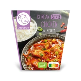 Plat Cuisiné à la Coréenne au Poulet (420g)